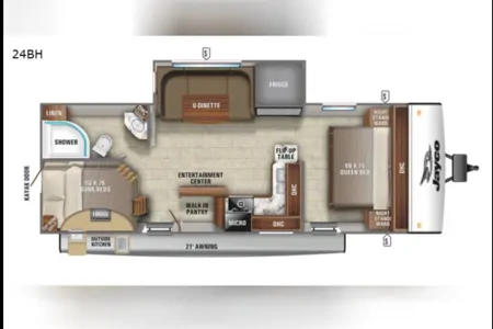 Colton's Jayco Jay Feather 24BH Travel Trailer
