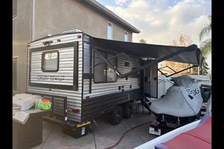 Brooke's Forest River Grey Wolf Fifth Wheel