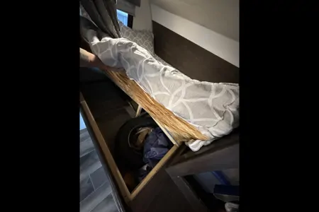 Brooke's Forest River Grey Wolf Fifth Wheel