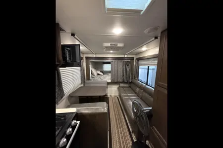 Brooke's Forest River Grey Wolf Fifth Wheel