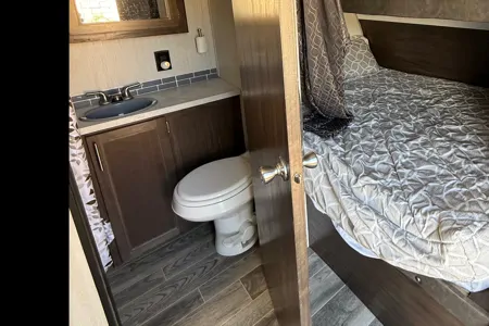 Brooke's Forest River Grey Wolf Fifth Wheel