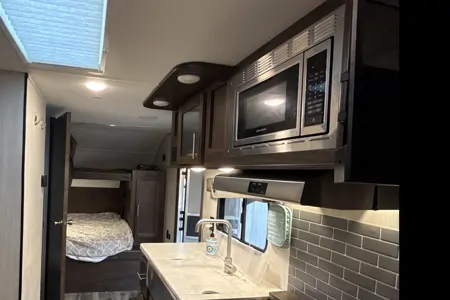 Brooke's Forest River Grey Wolf Fifth Wheel