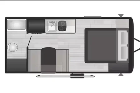 Glamp&Go – Brand New Coleman RV trailer, light and easy to tow