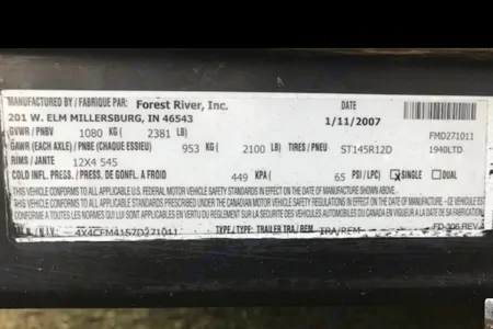 Paul's Forest River Rockwood Freedom Tent Trailer