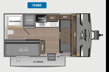 EastVan Fig Baja 154 travel trailer