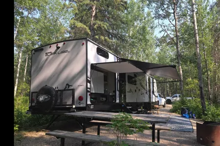 37 Foot Forest River Cherokee Black Label Travel Trailer