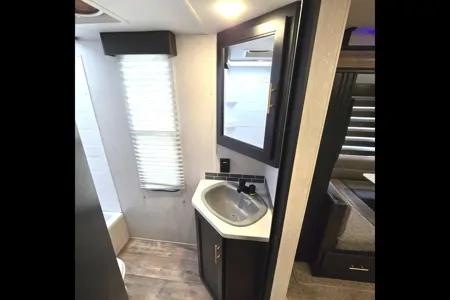 Fireside RV's 2021 Forest River Gray Wolf Cherokee Limited 264DBH Bunkhouse - LMI1154