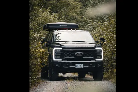 Raptor Rooftop Rentals Ford F-350 Super Duty Tremor Lariat Ultimate Truck Camper