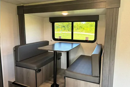 Ashley's perfect family trailer! 2024 keystone hideout 181BH Travel Trailer