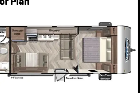 Campbell's Forest River Salem cruise lite Travel Trailer