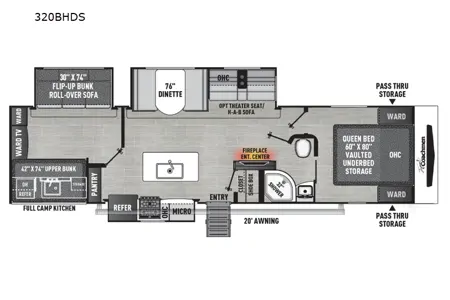Bunkhouse Bliss: Coachmen Freedom Express 320 BHDS Travel Trailer