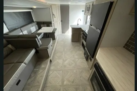 Jordan's Forest River Wildwood Travel Trailer