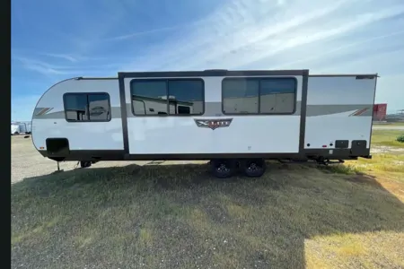 Jordan's Forest River Wildwood Travel Trailer