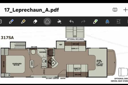 Space Coachmen Leprechaun