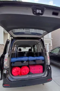 Toyota Voxy Camper (8 seats/2 sleeps)Park Pass+Airport pickup+(US/Canada)