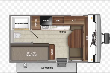 Teresa 's Jayco swift 154BH Travel Trailer