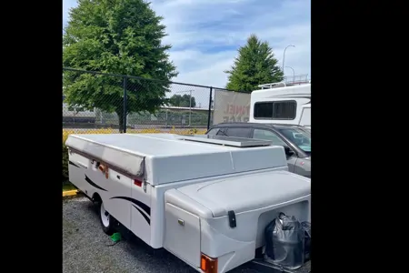 kangxing's Coleman Camping trailer Tent Trailer