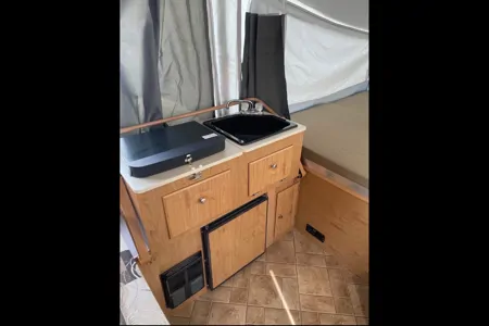 kangxing's Coleman Camping trailer Tent Trailer