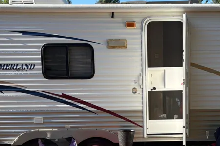 Charla's one of a kind Keystone SM1 Travel Trailer