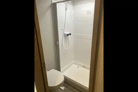 Andrew's Forest River Arctic wolf Fifth Wheel