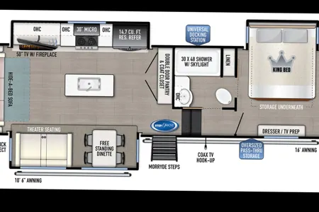 Disney and Orlando Area. DELIVERED. Mike and Mary's. 2021 East to west Tandra Fifth Wheel (2) KING SIZE BEDS. 