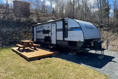 La chaleureuse camping St-Mathieu