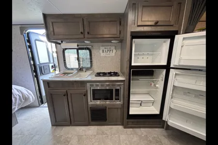 Family friendly travel trailer