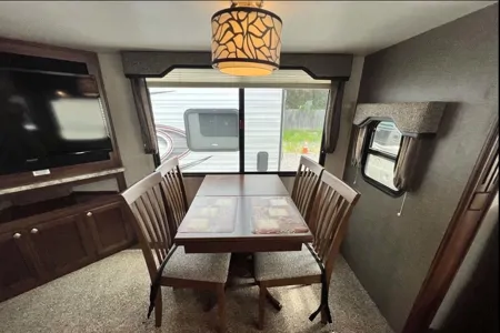 Leslie’s Happy Camper Heartland Trailside Travel Trailer