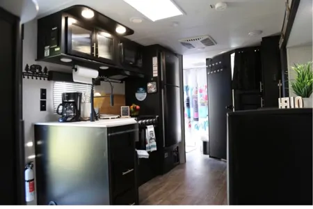 Elegant Grey Wolf 23DBH Travel Trailer