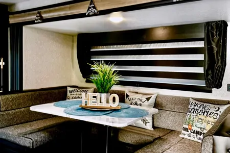 Elegant Grey Wolf 23DBH Travel Trailer
