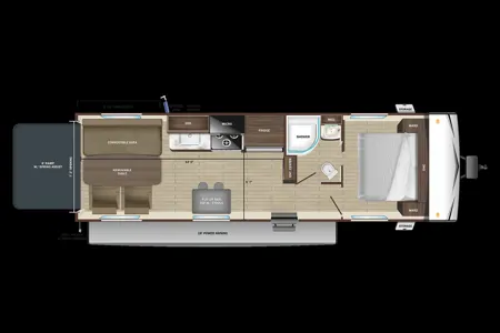 Half Ton Towable Ultimate Toy Hauler + Opt. Polaris RZR Package