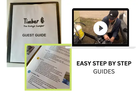 TIMBER The Mini Vintage Camper!