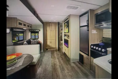 Kelly's  Freedom Express w/ bunk house with closing door and private washroomTravel Trailer