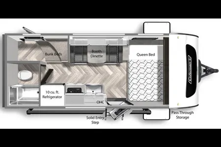 Tom's Coleman rubicon 1628bh Travel Trailer
