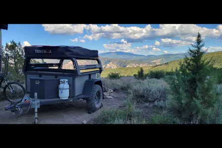 The Roam Wagon - Overland Trailer w/ 4 Person Roof Top Tent