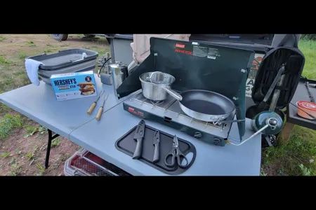 The Roam Wagon - Overland Trailer w/ 4 Person Roof Top Tent