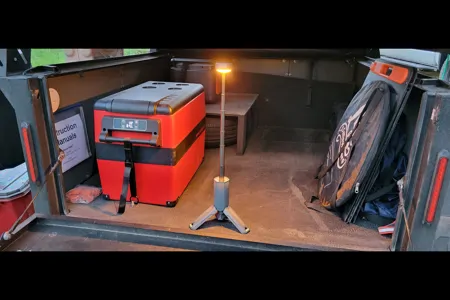 The Roam Wagon - Overland Trailer w/ 4 Person Roof Top Tent