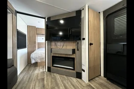 Christie and Steve's Forest River Campsite Reserve 26CJ Travel Trailer