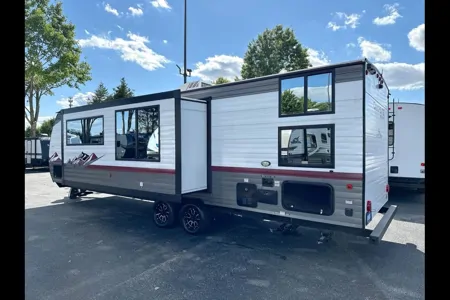 Christie and Steve's Forest River Campsite Reserve 26CJ Travel Trailer
