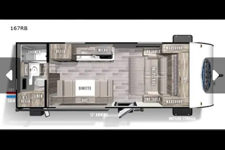 Forest River Salem 167RB Travel Trailer