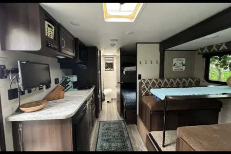 April's Travel Trailer - 10" Serta Memory Foam Queen Mattress