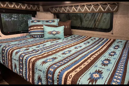 April's Travel Trailer - 10" Serta Memory Foam Queen Mattress