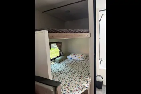 Aiden’s Grand River 25BH Travel Trailer