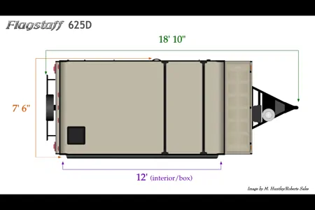 Vika's Flagstaff D265 Tent Trailer
