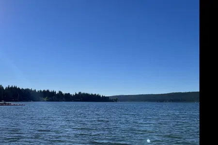 Waterfront RV Cottage WITH DOCK on Gorgeous Lac La Hache