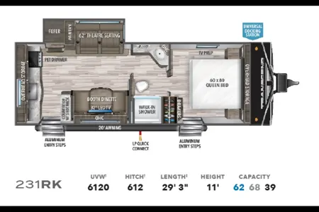 Minky and Mulani's Grand Design Transcend Xplor Travel Trailer
