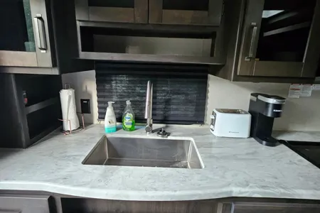 Minky and Mulani's Grand Design Transcend Xplor Travel Trailer