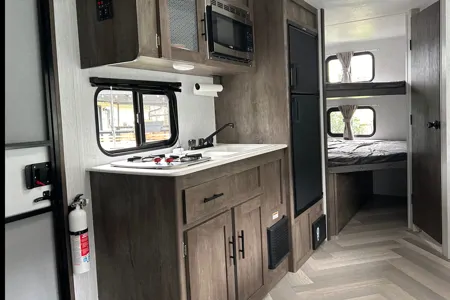 Amazingly clean Forest River FSX Travel Trailer