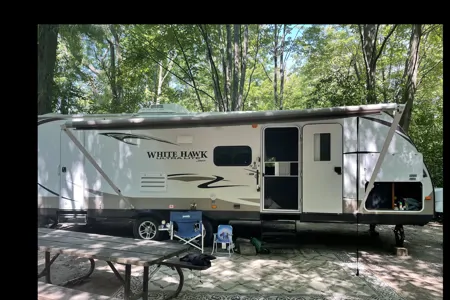 Cynthia's Jayco Whitehawk Travel Trailer