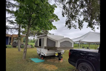 Freedom on Wheels - Cozy Rockwood Pop-Up Camper